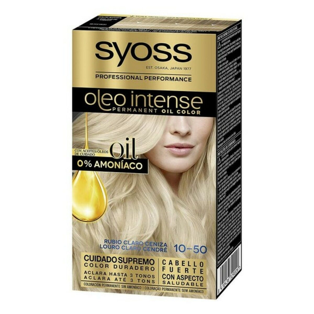 Dauerfärbung syoss olio intense ohne ammoniak nº 10,50