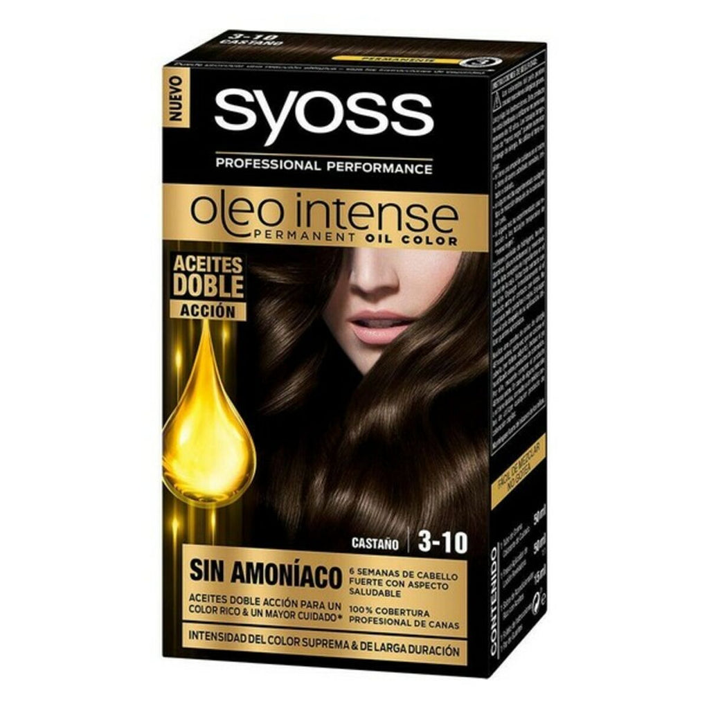 Dauerfärbung syoss olio intense ohne ammoniak nº 3,10