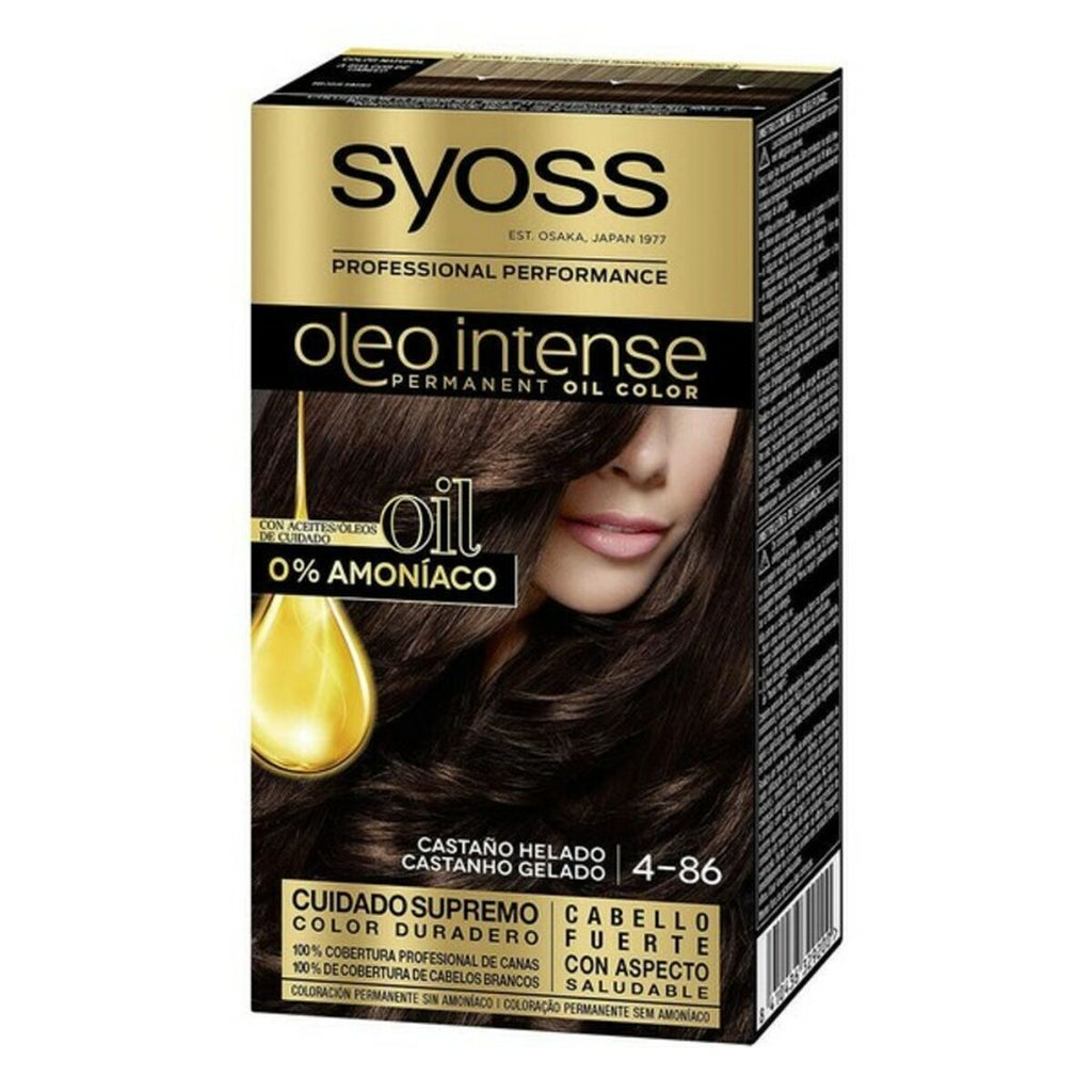 Dauerfärbung syoss olio intense ohne ammoniak nº 4,86