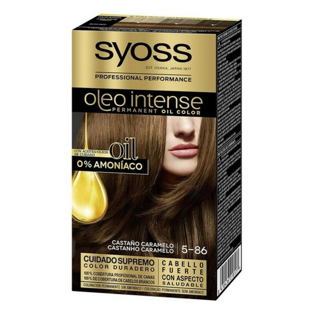 Dauerfärbung syoss olio intense ohne ammoniak nº 5,86