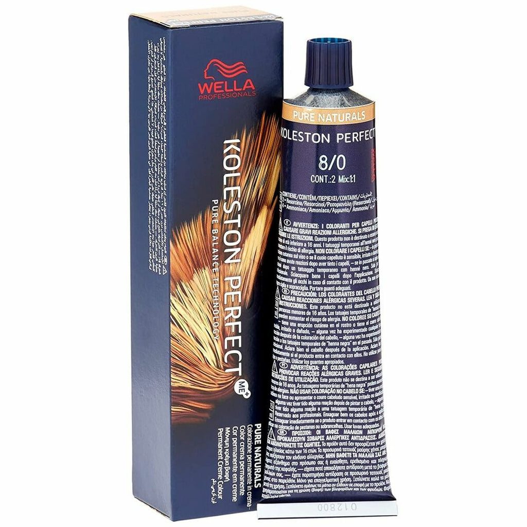 Dauerfärbung wella koleston perfect pure naturals nº 8.0 60