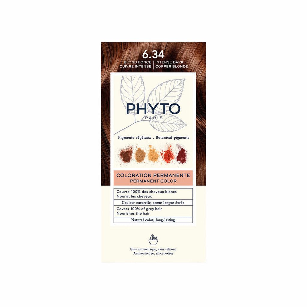 Dauerhafte coloration phyto paris phytocolor nº6.34 rubio