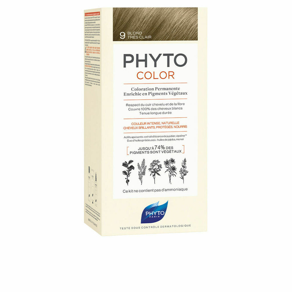 Dauerhafte coloration phyto phytocolor 9-rubio muy claro