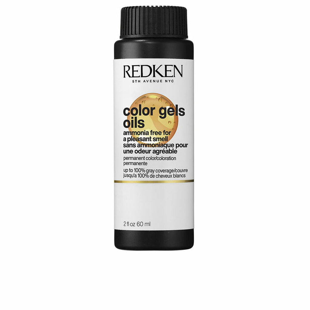 Dauerhafte coloration redken color gel oils nº 6n-6.0 (3