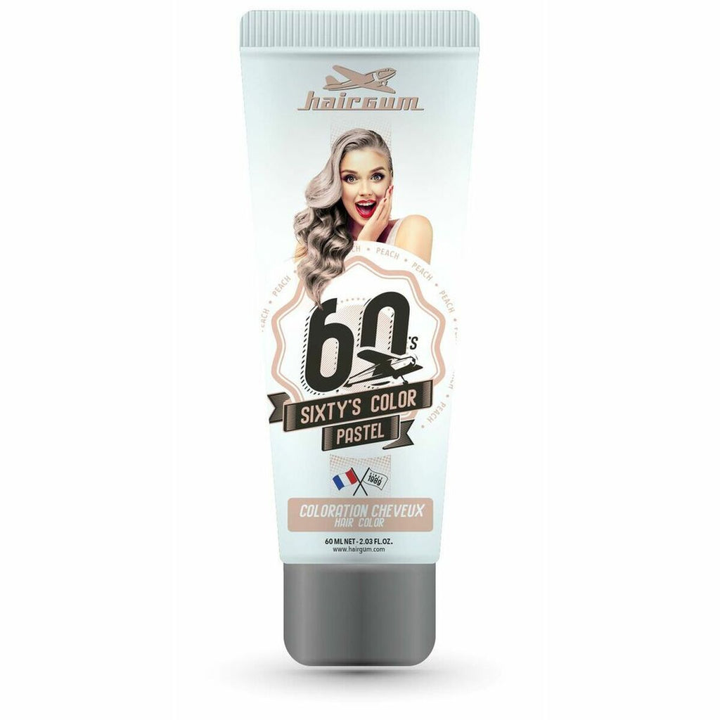 Demi-permanentes färbemittel hairgum sixty’s color pfirsich