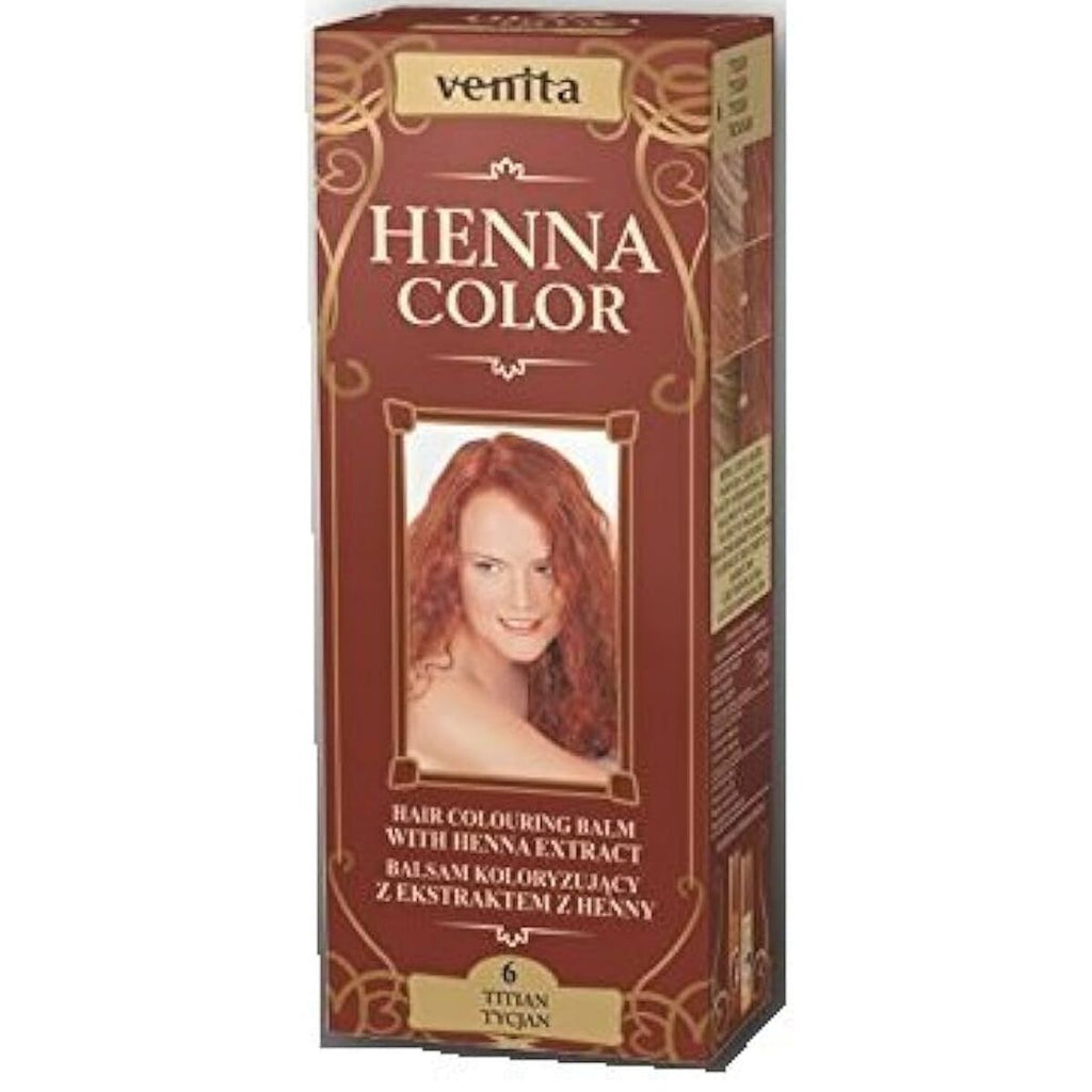 Demi-permanentes färbemittel venita henna color nº 6 titian