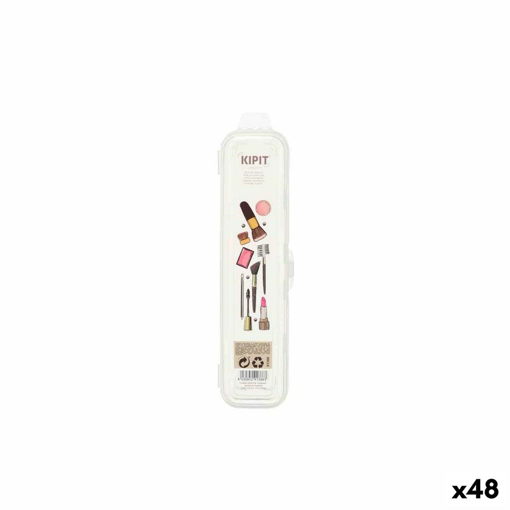 Etüie kipit 3 durchsichtig make-up unterwegs (48 stück)