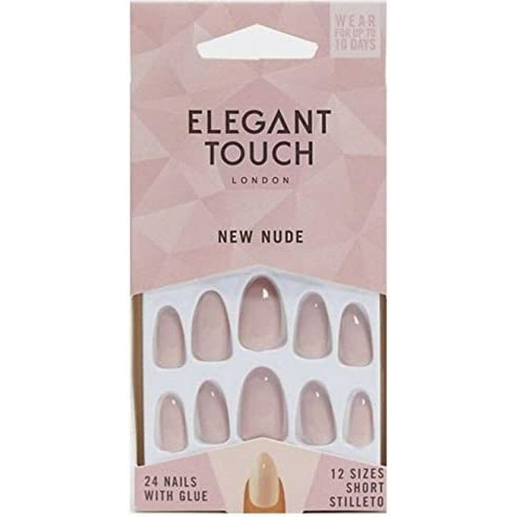 Falsche nägel elegant touch core colour blush suede (24