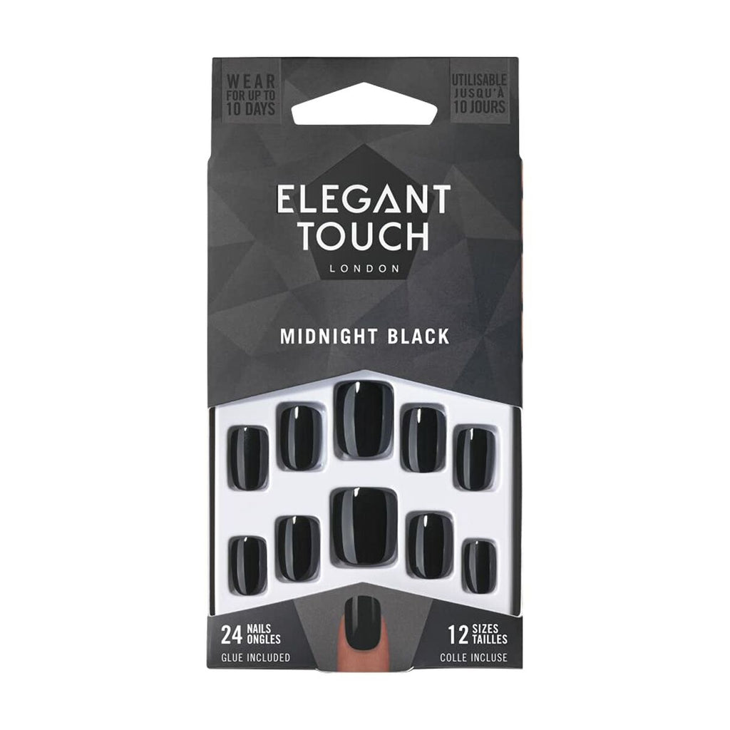 Falsche nägel elegant touch core colour midnight black (24