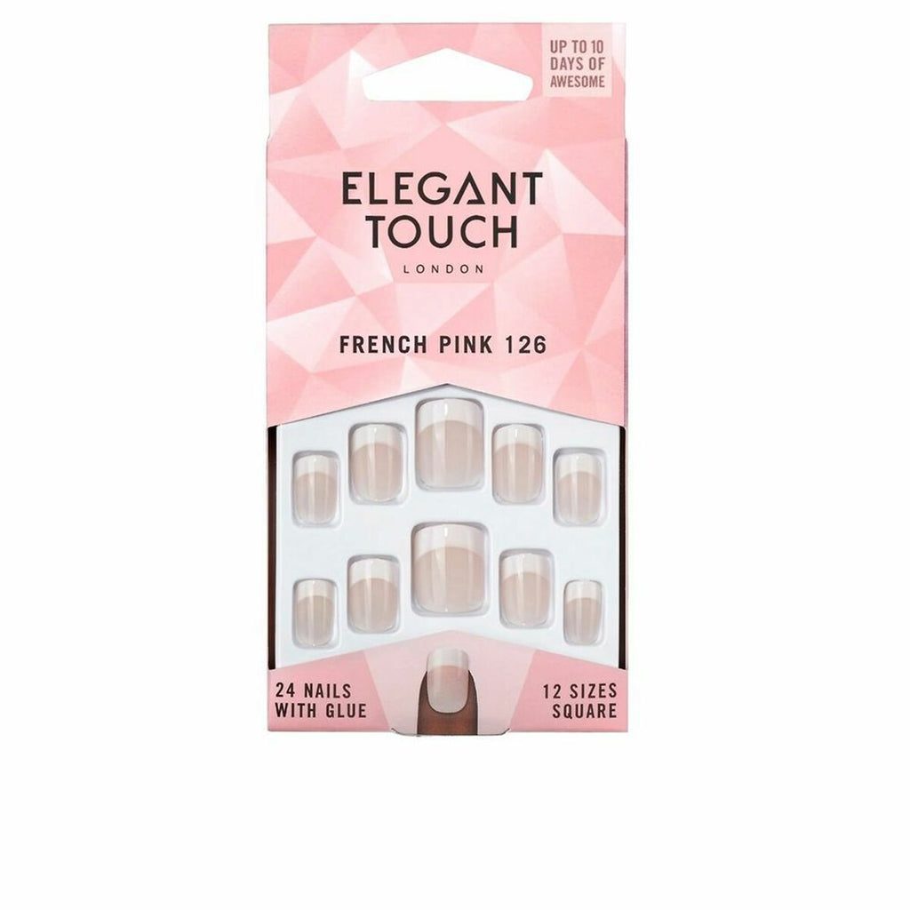 Falsche nägel elegant touch french s (24 uds) - schönheit