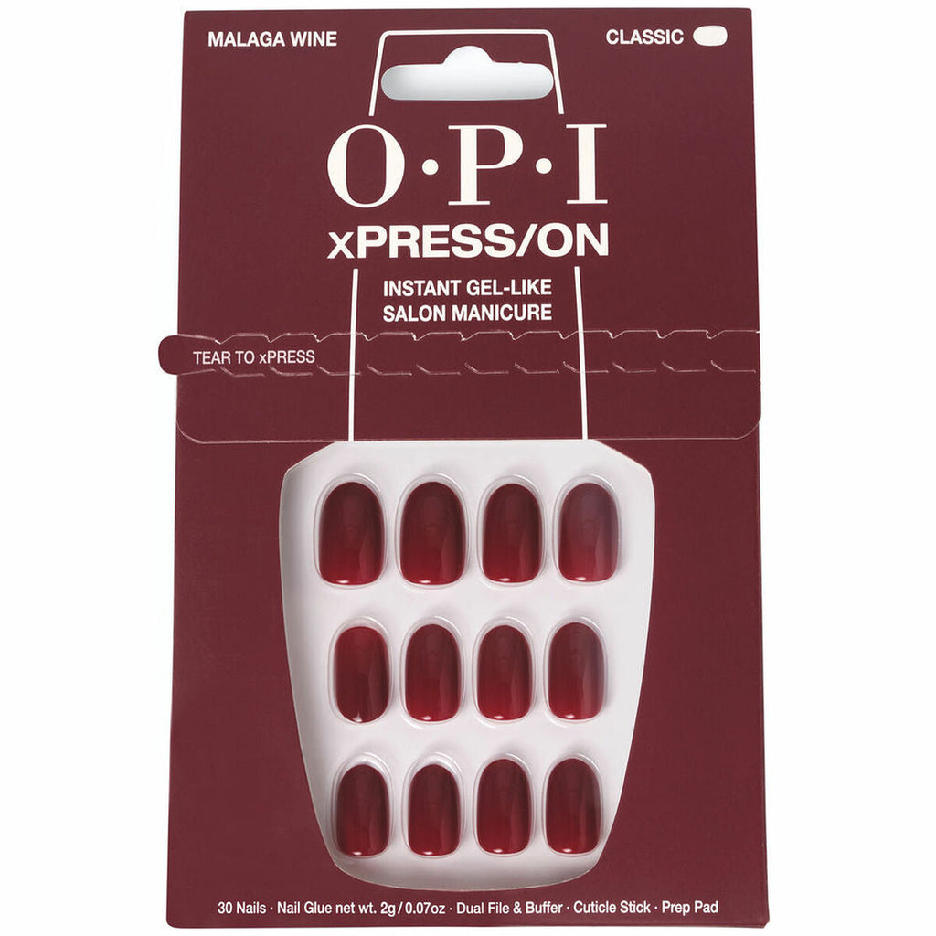 Falsche nägel opi #malaga wine malaga 30 stücke - schönheit