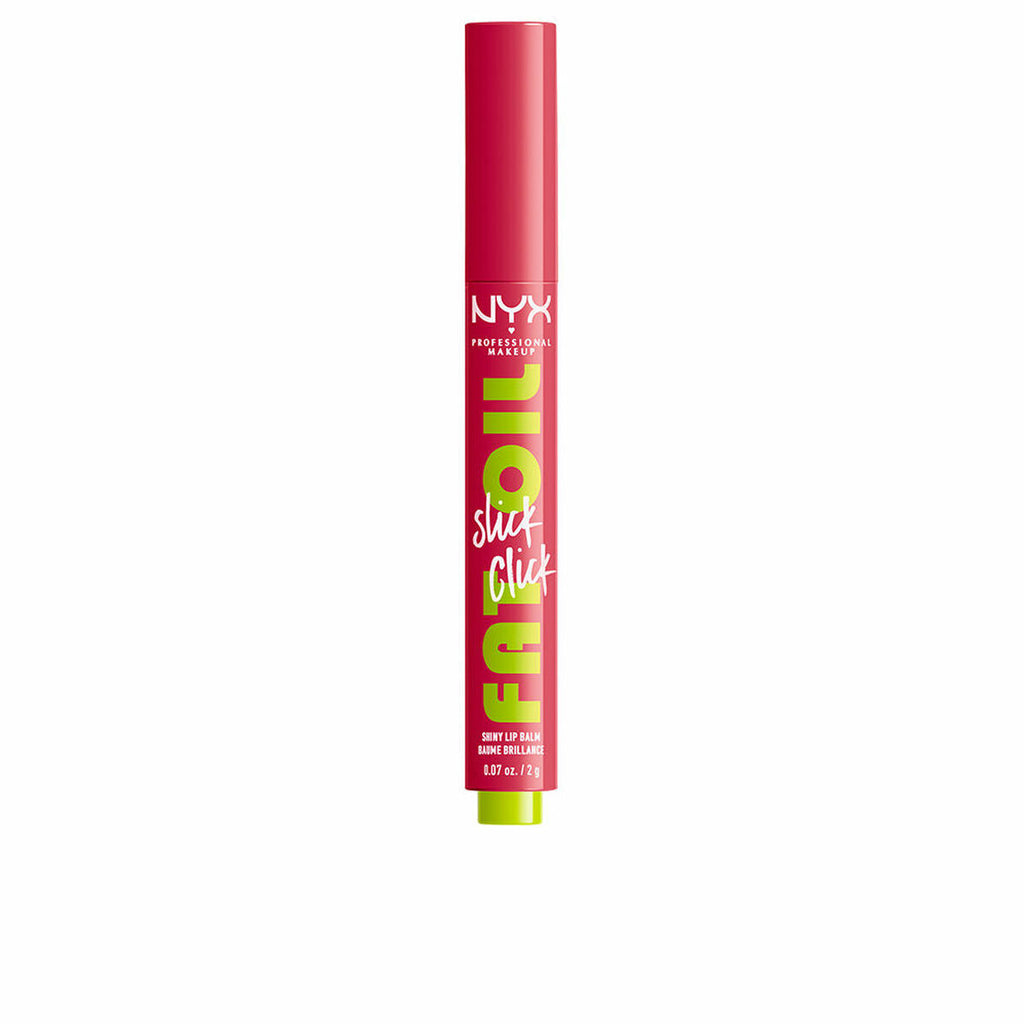 Farbiger lippenbalsam nyx fat oil slick click double tap 2