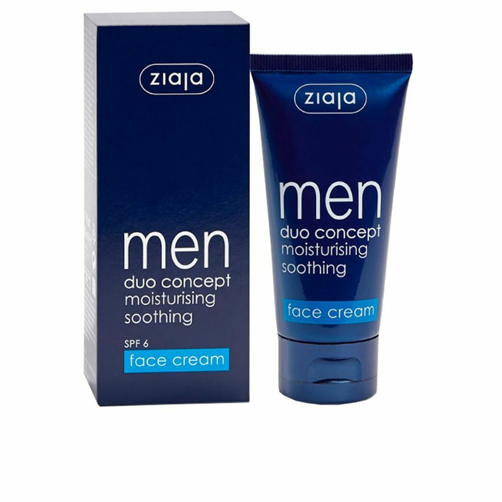 Feuchtigkeitscreme ziaja men spf 6 (50 ml) - schönheit