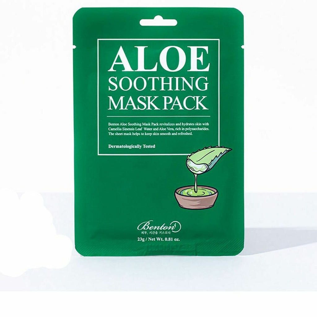 Feuchtigkeitsspendend gesichtsmaske benton aloe soothing