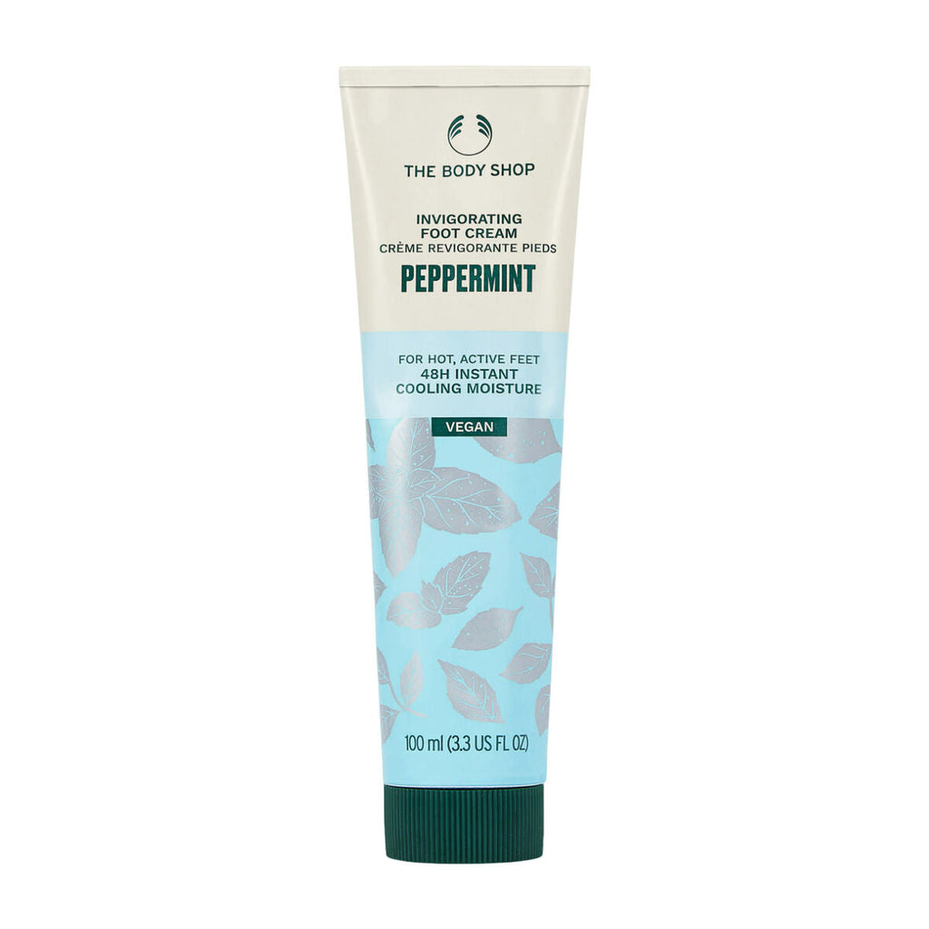 Feuchtigkeitsspendende fusscreme the body shop minze 100 ml