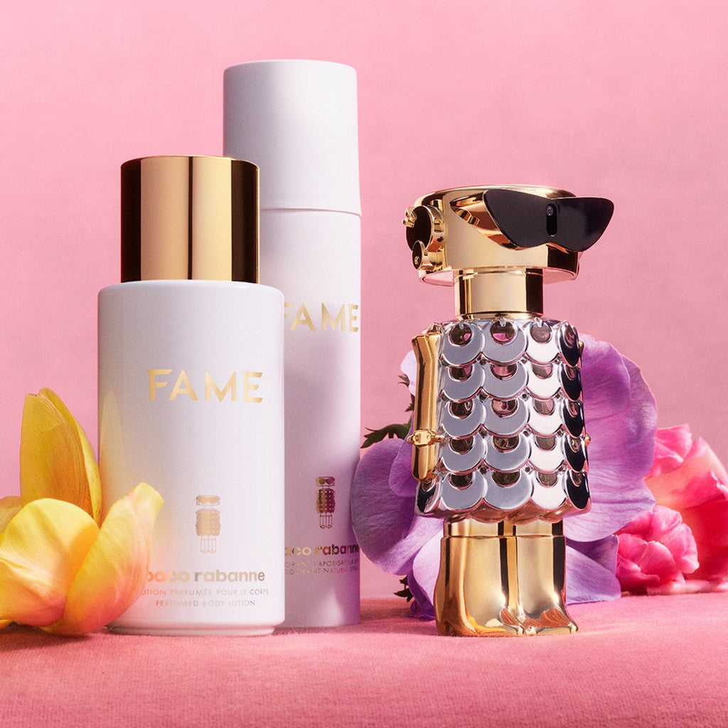 Feuchtigkeitsspendende körperlotion paco rabanne fame (200