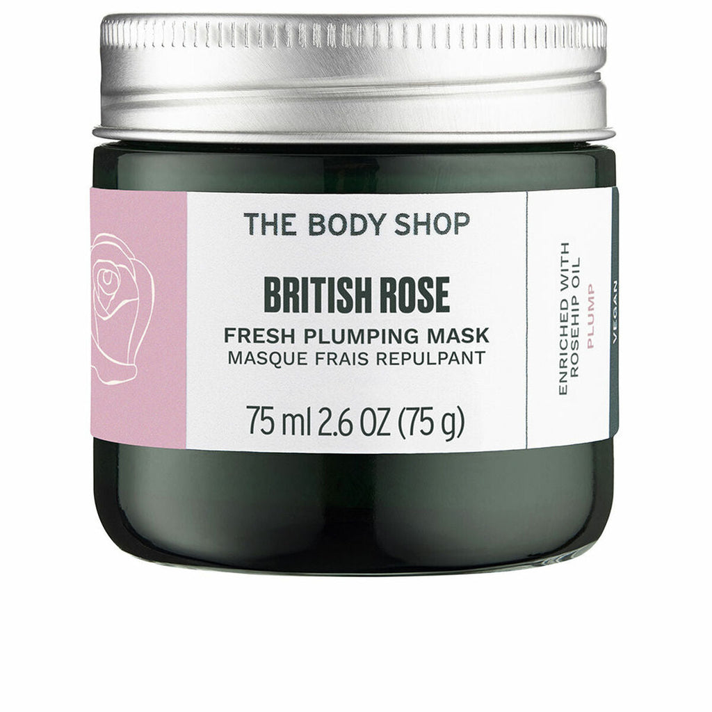 Feuchtigkeitsspendende maske the body shop british rose 75