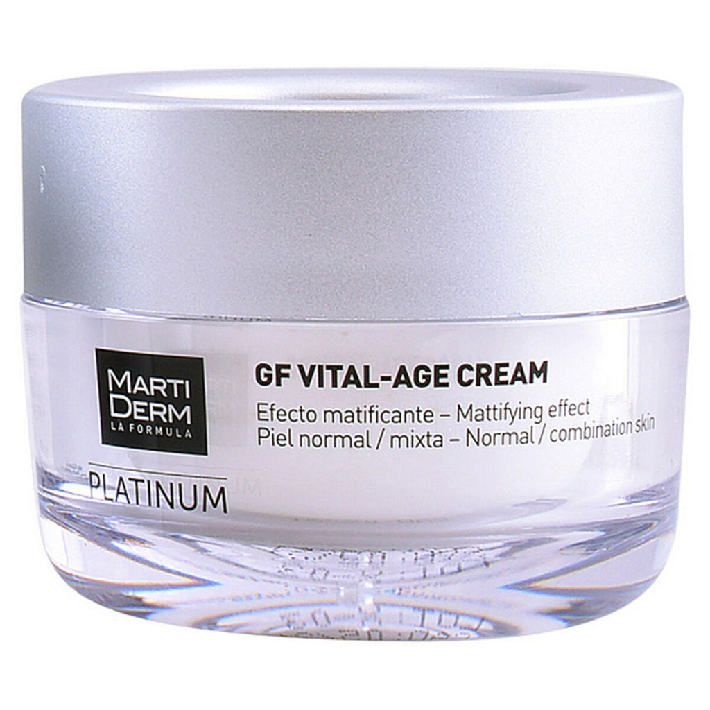 Feuchtigkeitsspendende tagescreme platinum gf martiderm
