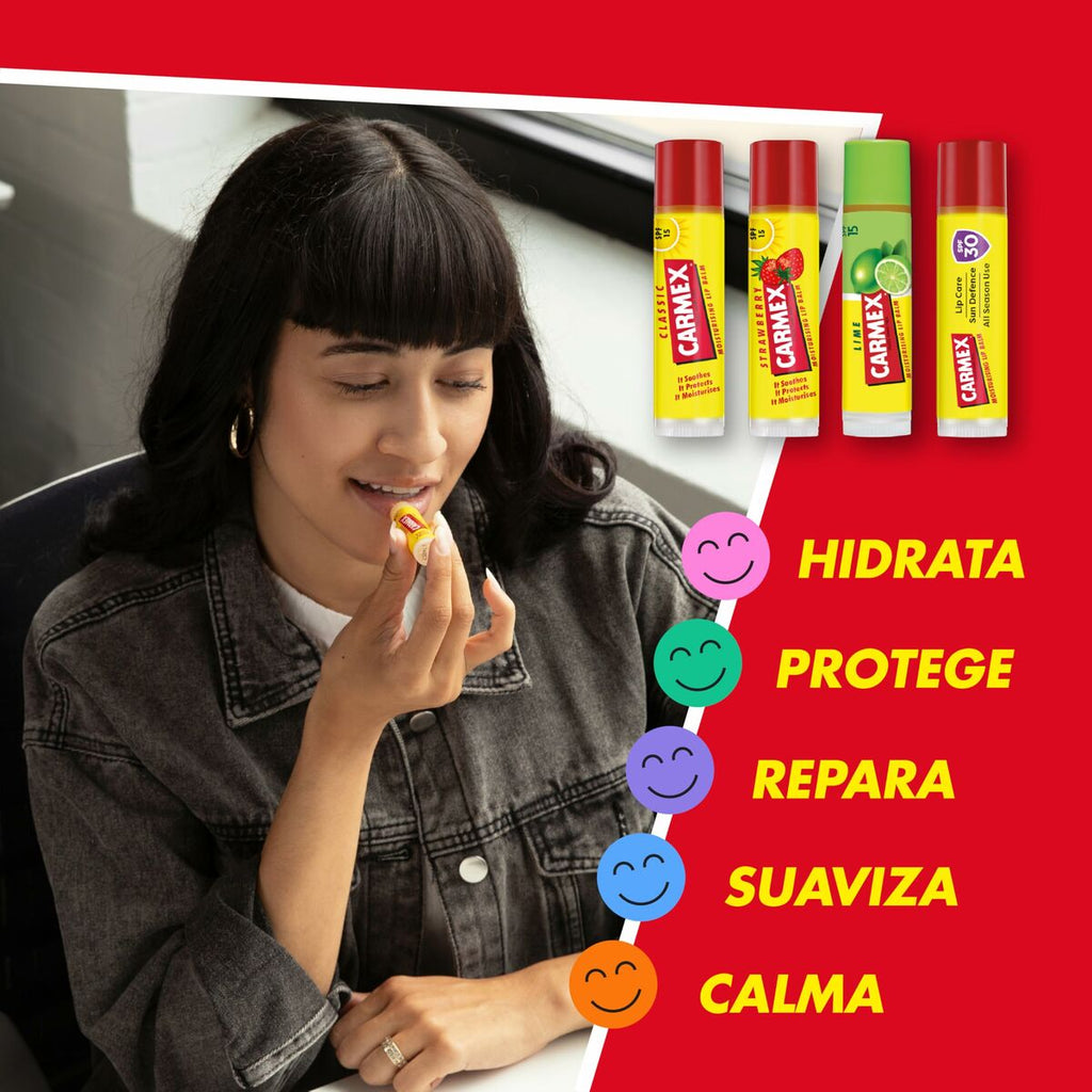 Feuchtigkeitsspendender lippenbalsam carmex classic gelb