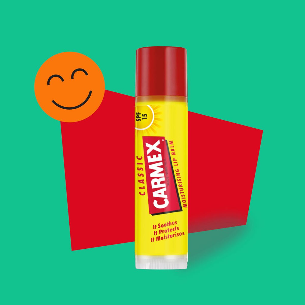 Feuchtigkeitsspendender lippenbalsam carmex classic gelb