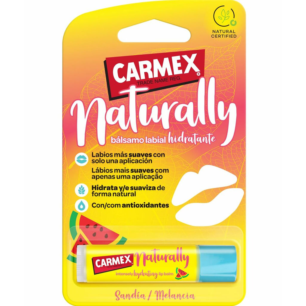 Feuchtigkeitsspendender lippenbalsam carmex naturally