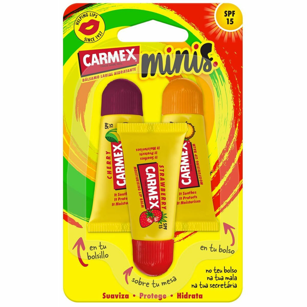 Feuchtigkeitsspendender lippenbalsam carmex triplo