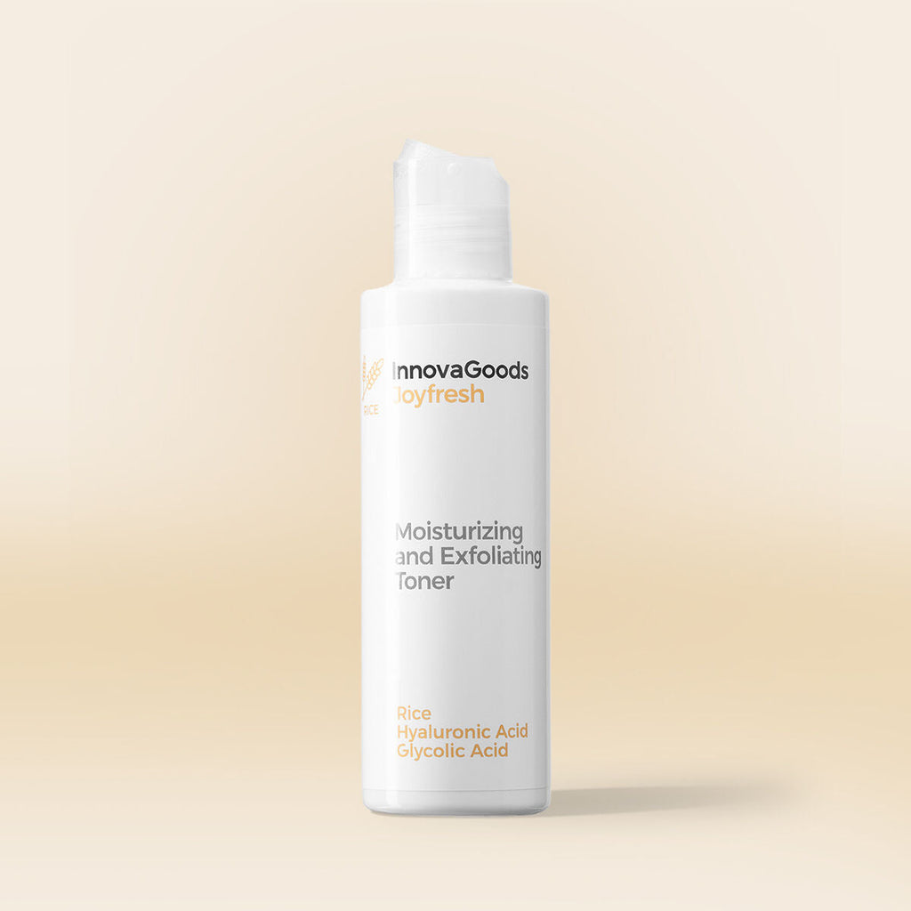 Feuchtigkeitsspendendes gesichtswasser mit peeling-effekt