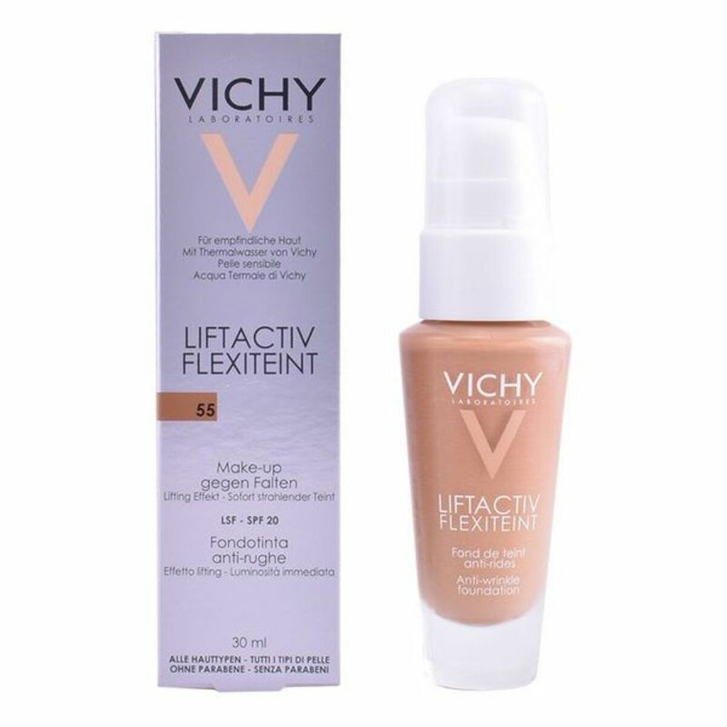Flüssig-make-up-grundierung vichy flexiteint - schönheit