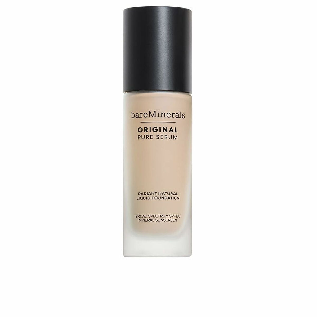 Fluid makeup basis bareminerals original pure serum spf 20