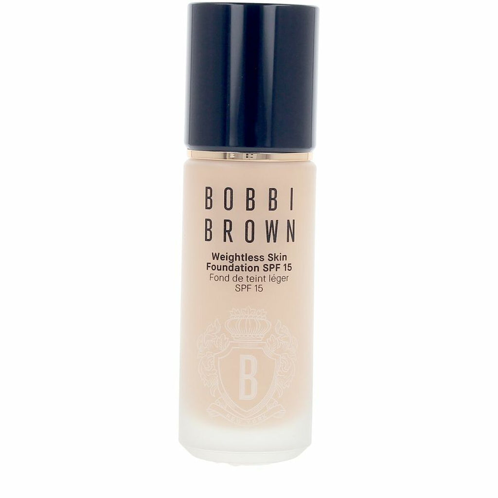 Fluid makeup basis bobbi brown weightless skin beige spf 15