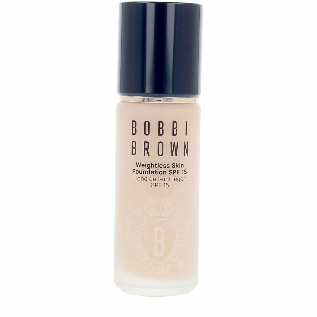 Fluid makeup basis bobbi brown weightless skin sand spf 15