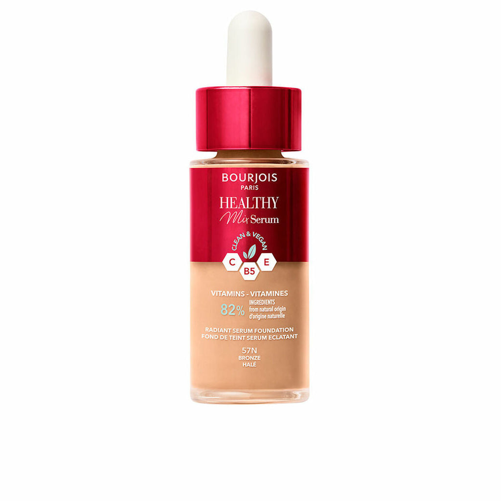 Fluid makeup basis bourjois healthy mix serum nº 57n bronze