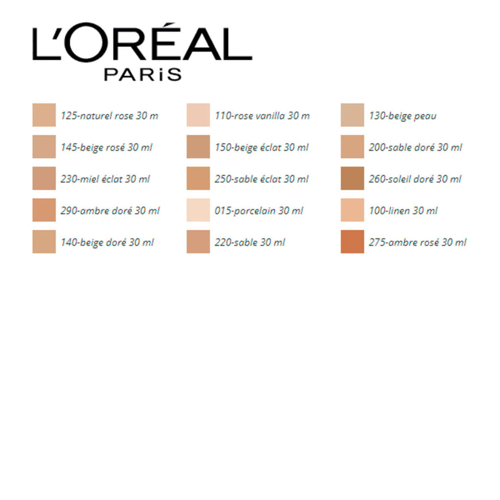 Fluid makeup basis infaillible 24h l’oreal make up (30 ml)