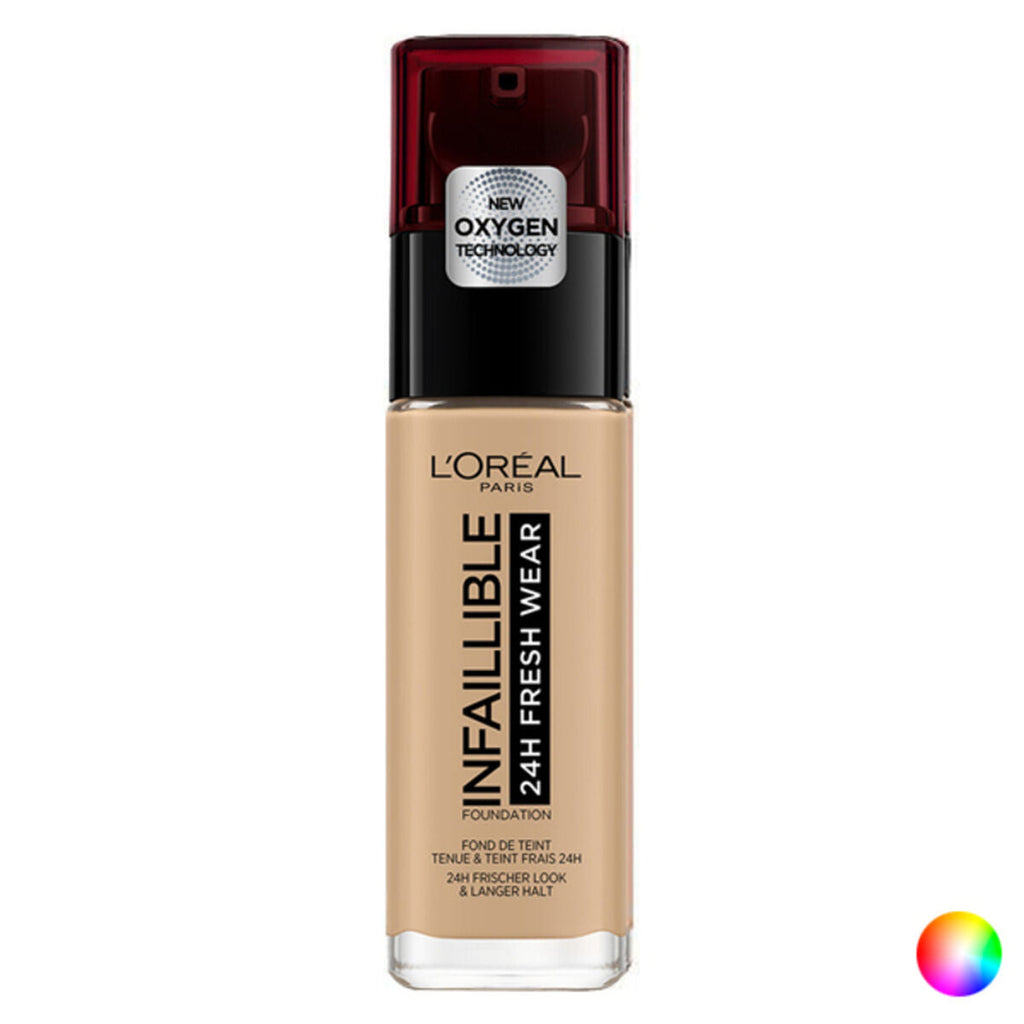 Fluid makeup basis infaillible 24h l’oreal make up (30 ml)