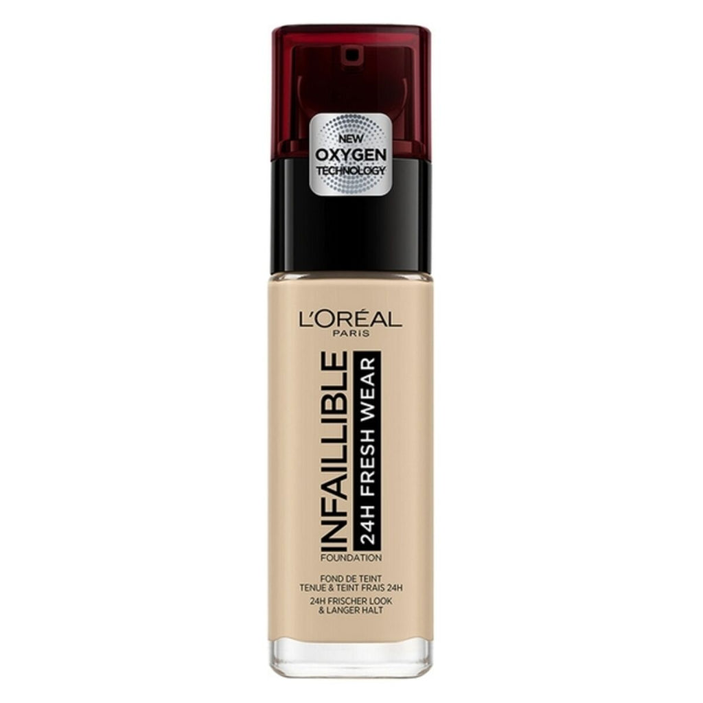 Fluid makeup basis infaillible 24h l’oreal make up (30 ml)