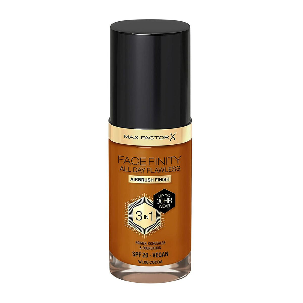 Fluid makeup basis max factor facefinity all day flawless 3