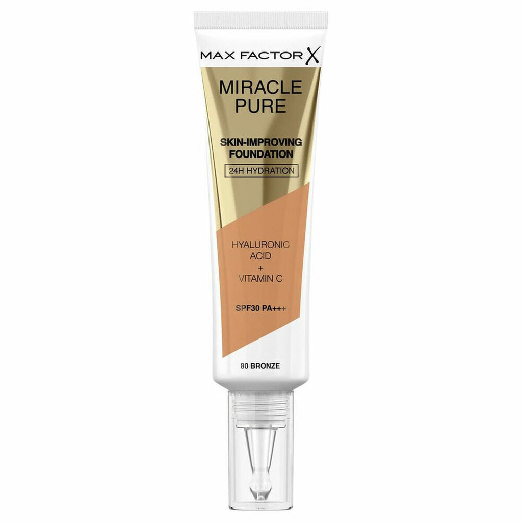 Fluid makeup basis max factor miracle pure spf 30 nº