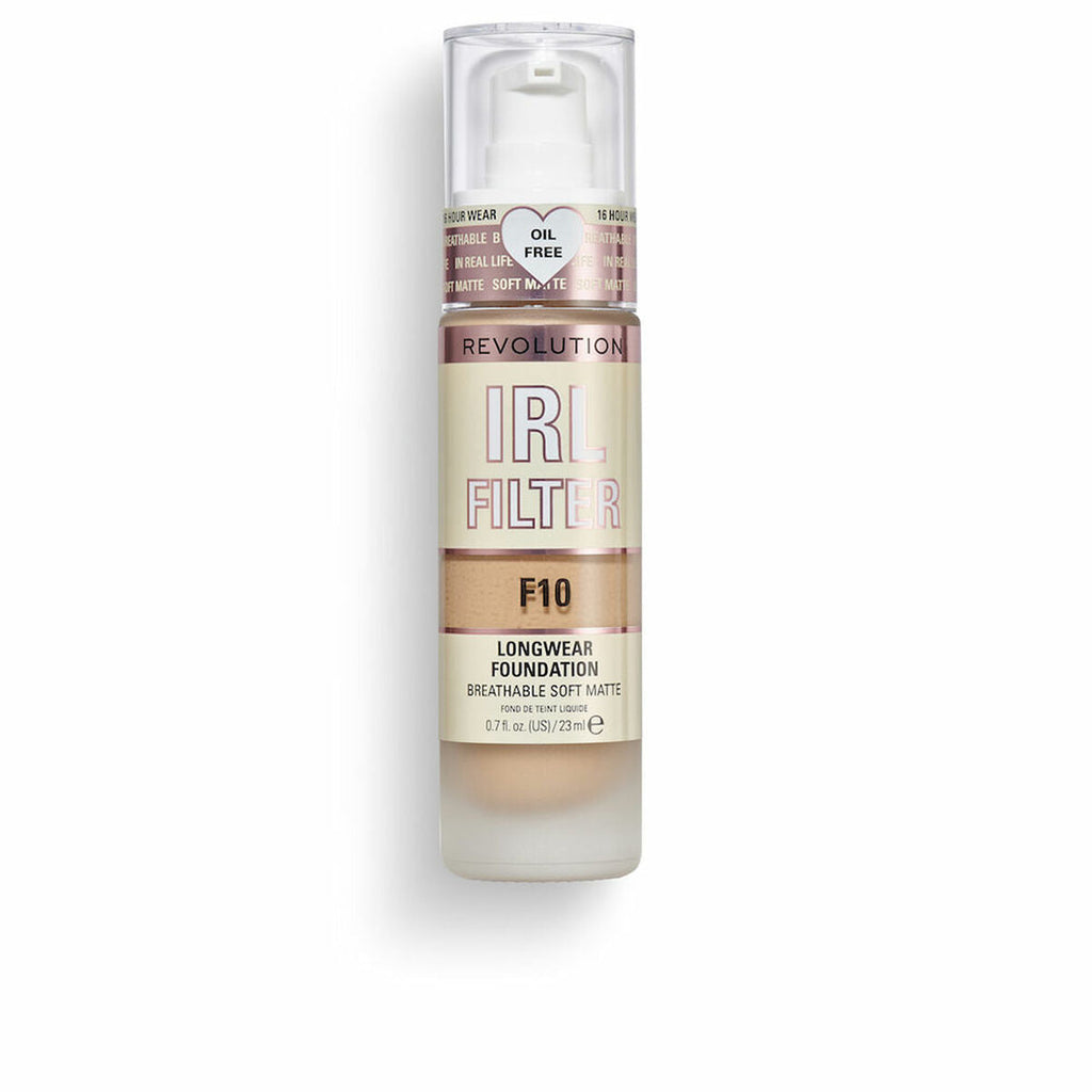 Fluid makeup basis revolution make up irl filter f10 23 ml