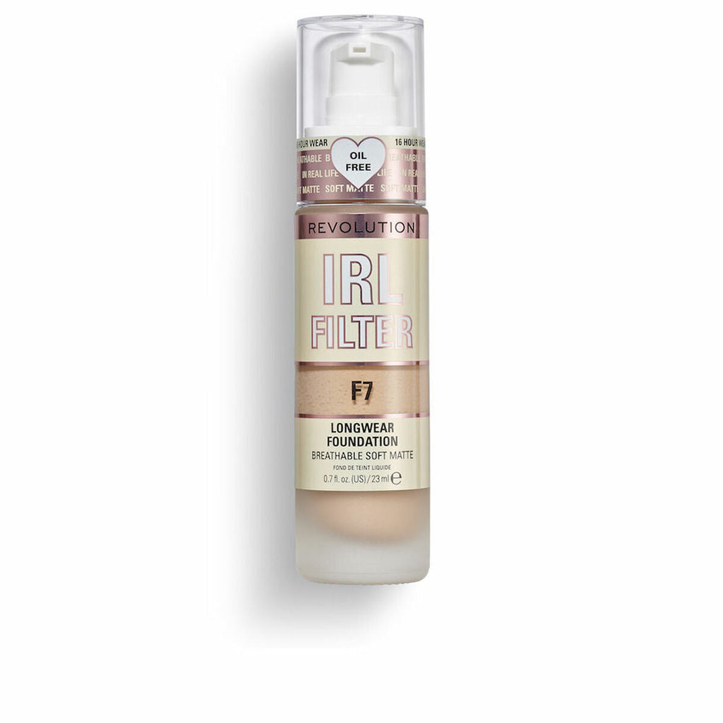 Fluid makeup basis revolution make up irl filter f7 23 ml