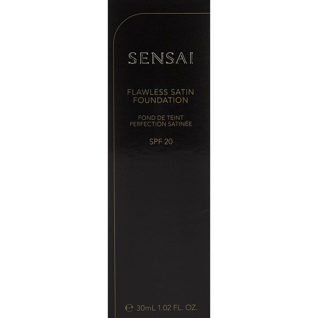 Fluid makeup basis sensai flawless satin 30 ml - schönheit