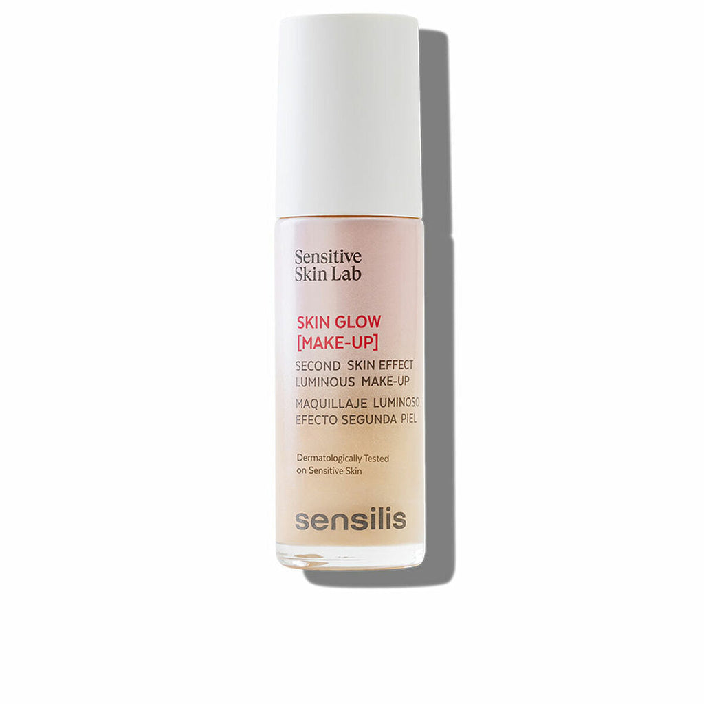 Fluid makeup basis sensilis skin glow nº 03-sand 30 ml