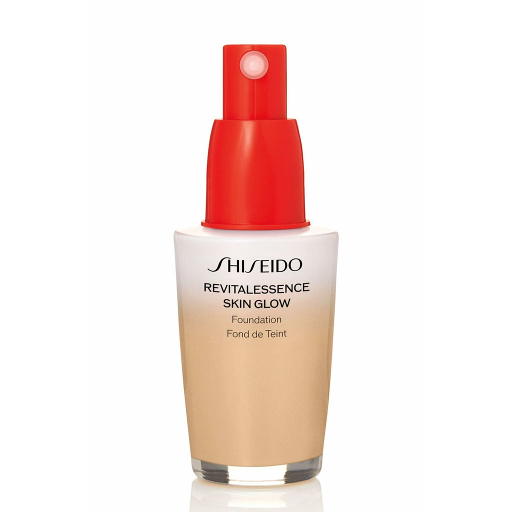 Fluid makeup basis shiseido revitalessence skin glow nº 320