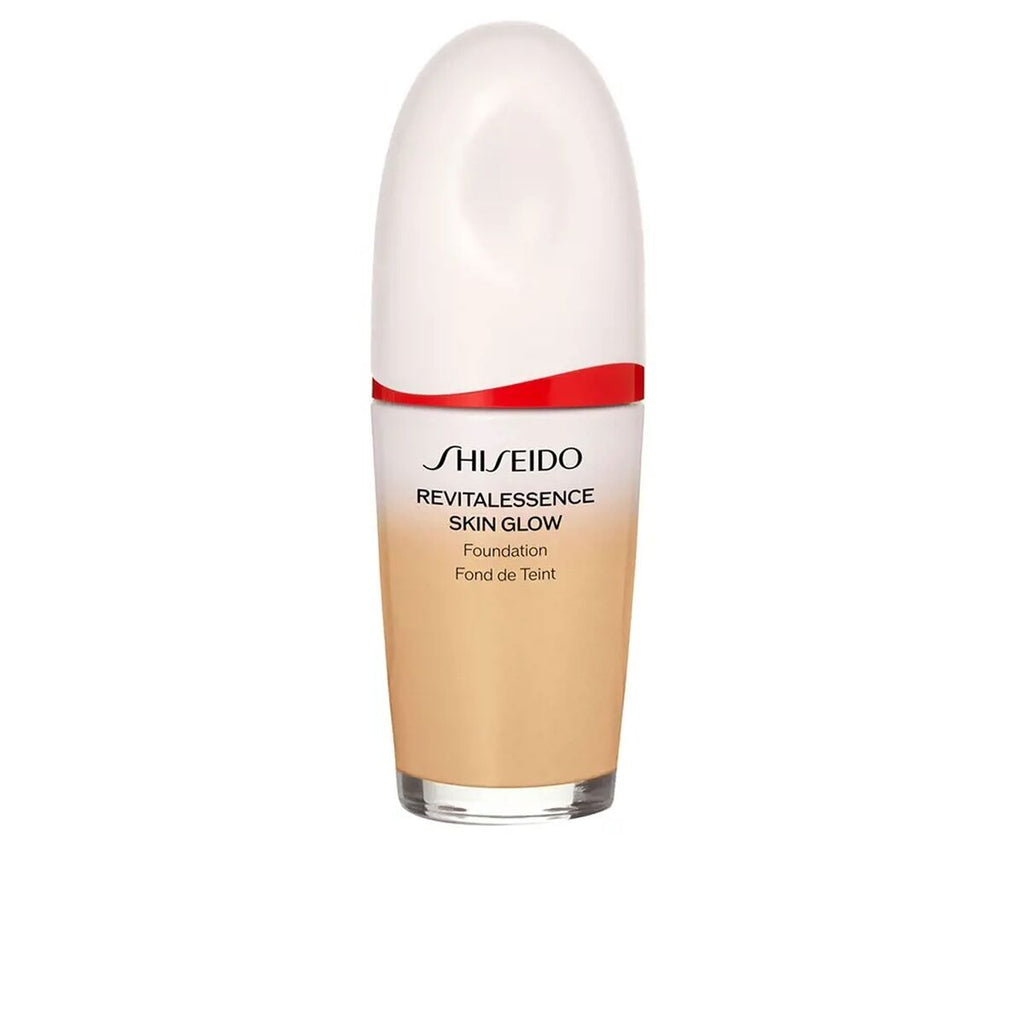 Fluid makeup basis shiseido revitalessence skin glow nº 340