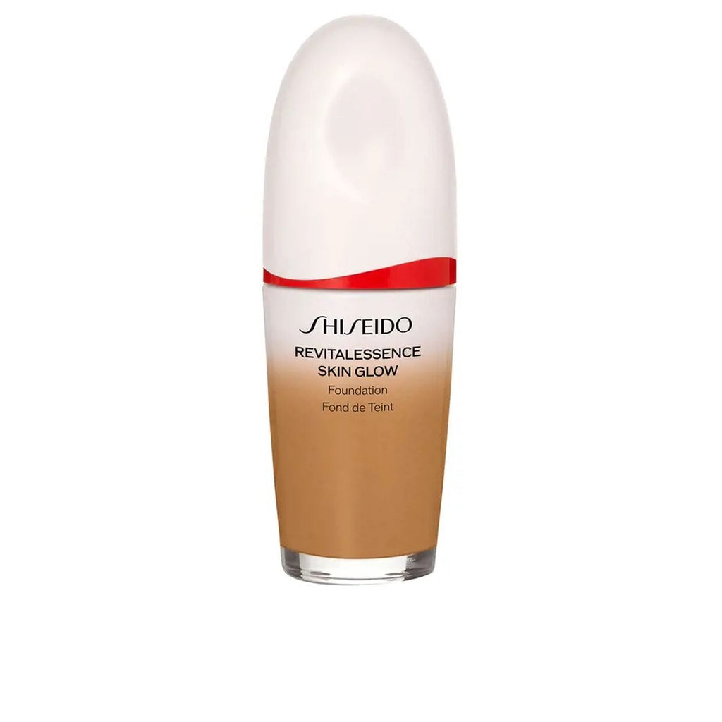 Fluid makeup basis shiseido revitalessence skin glow nº 360