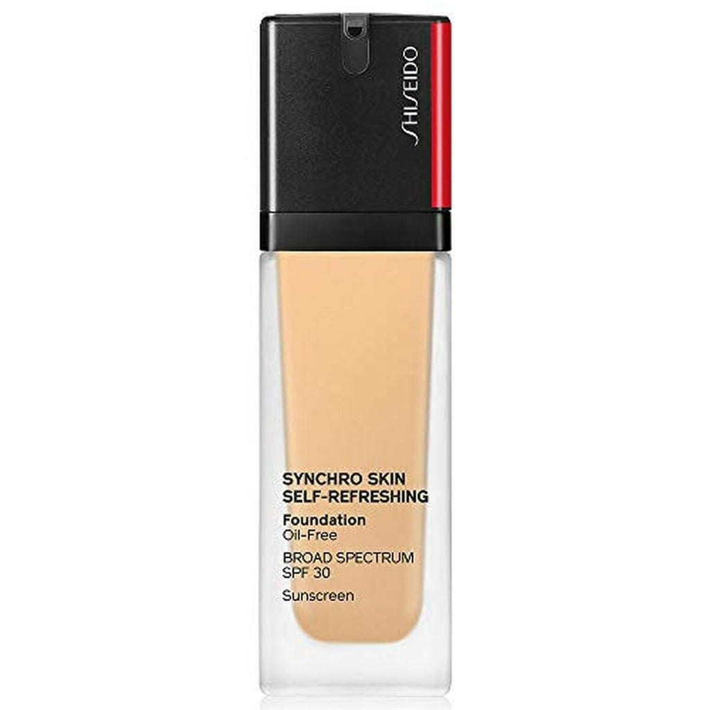 Fluid makeup basis shiseido synchro skin self-refreshing