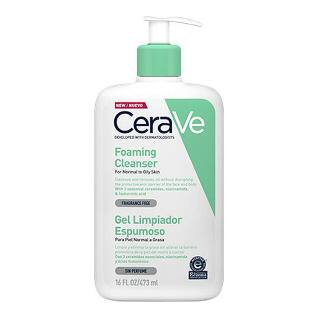 Gel-schaumreiniger cerave foaming cleanser 473 ml