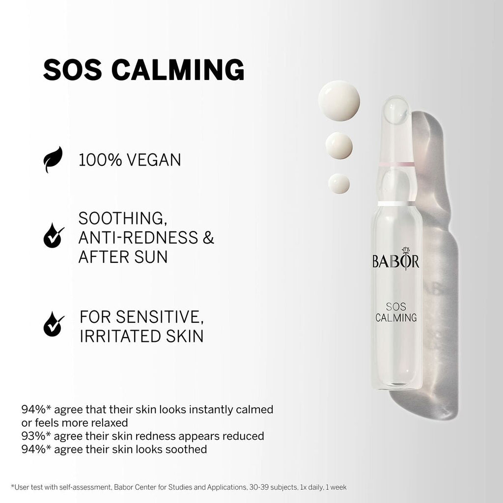 Gesichtsbehandlung babor sos calming - schönheit hautpflege