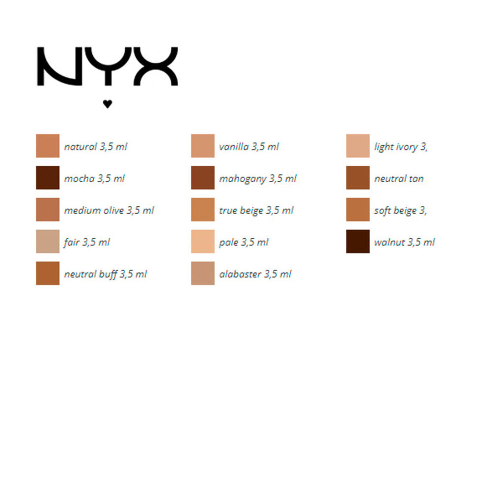 Gesichtsconcealer can’t stop won’t nyx (3,5 ml) - schönheit