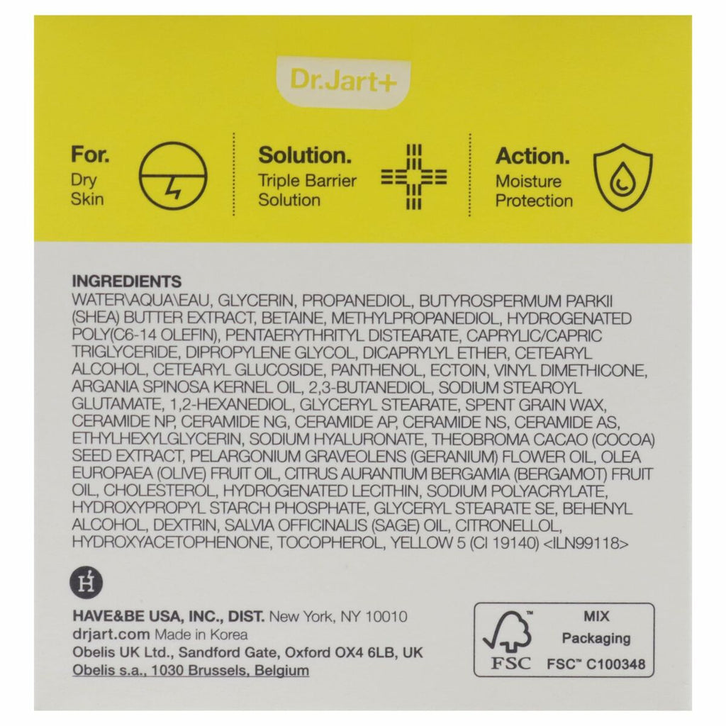 Gesichtscreme dr.jart+ ceramidin 50 ml - schönheit