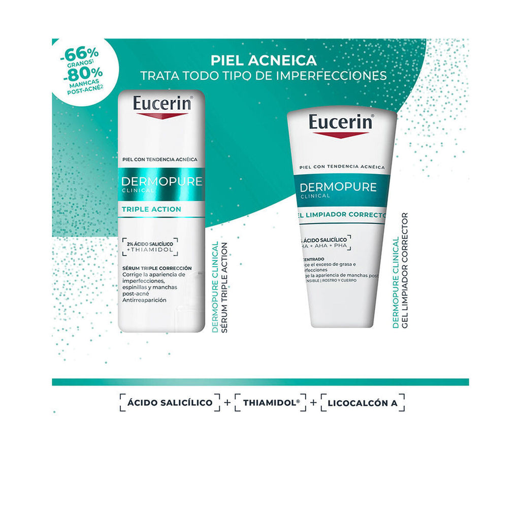Gesichtscreme eucerin dermopure 2 stücke - schönheit